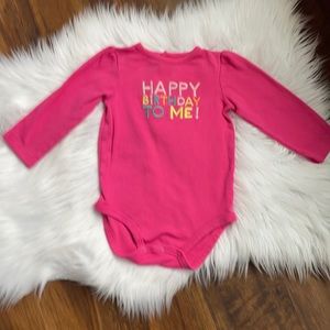 Happy Birthday Onesie, 24 months
